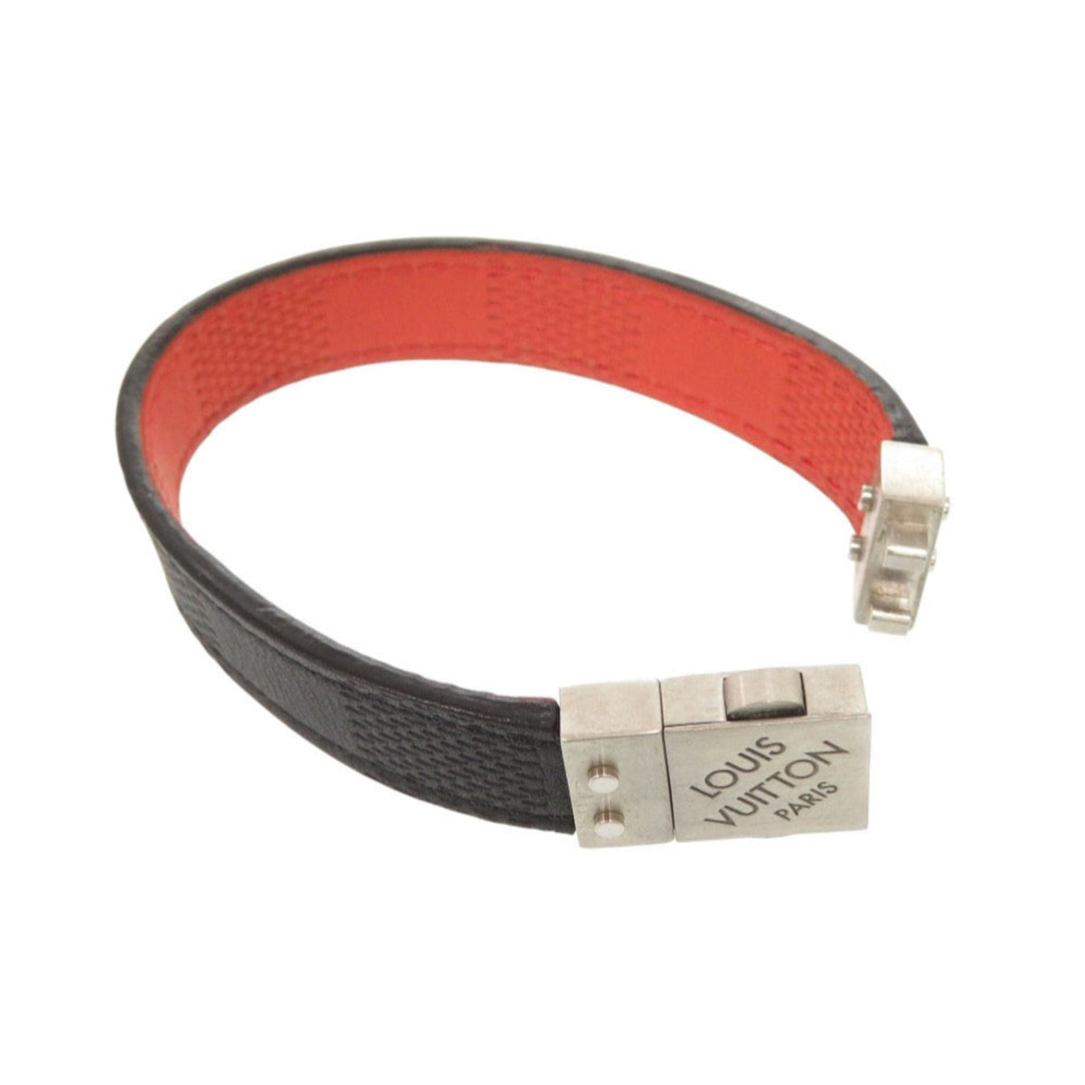 Damier Infini Bracelet Black and Red