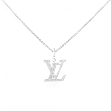 Pendant Necklace 18K White Gold with Diamond