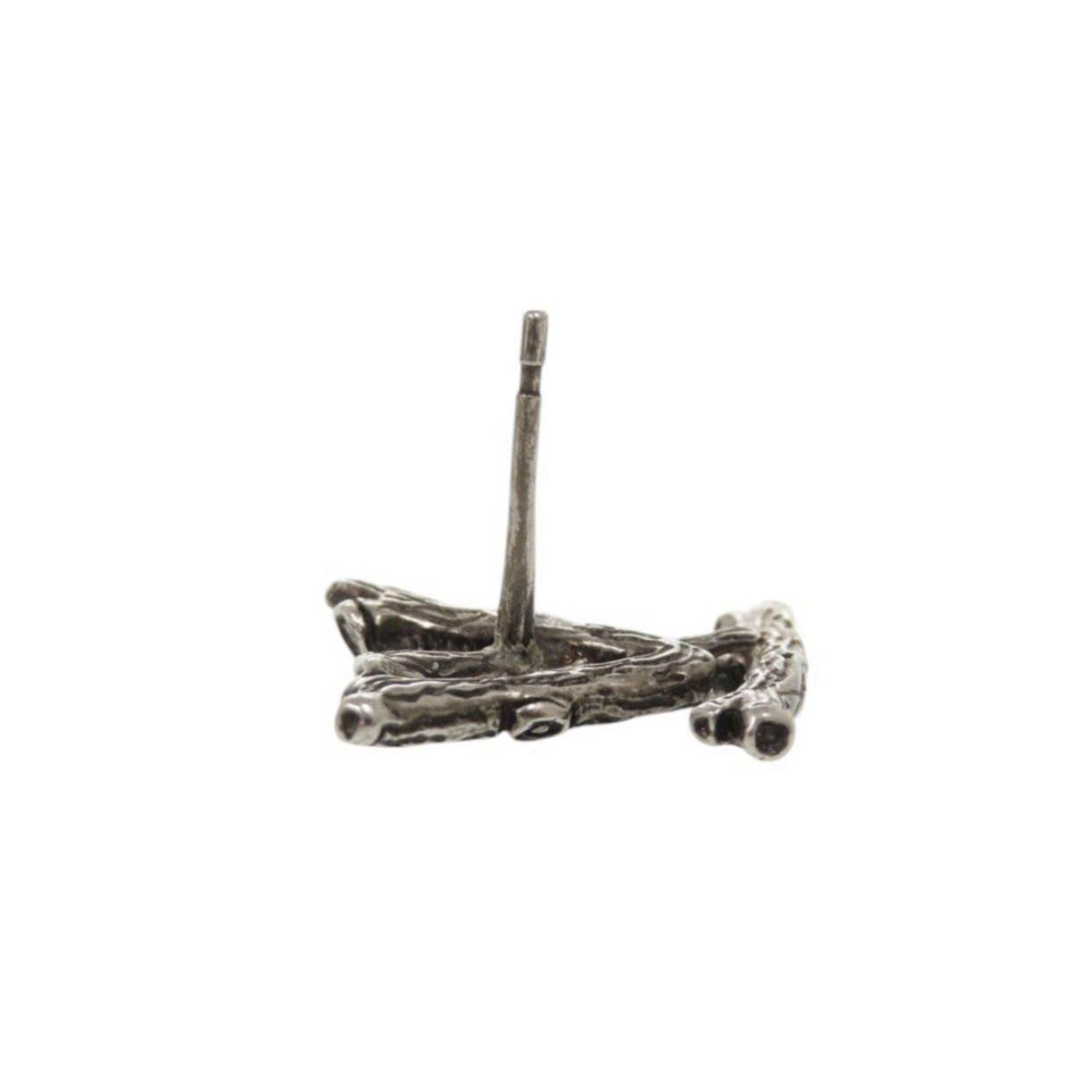 Earrings Silver-Tone Metal