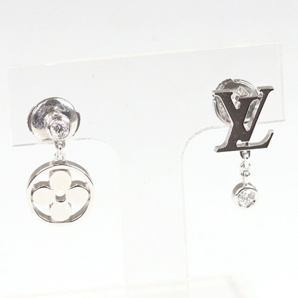 Earrings 18K White Gold
