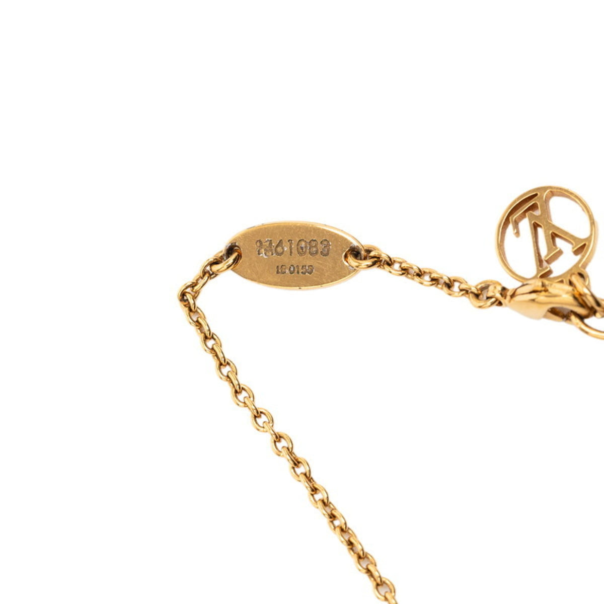Essential V Pendant Necklace Gold