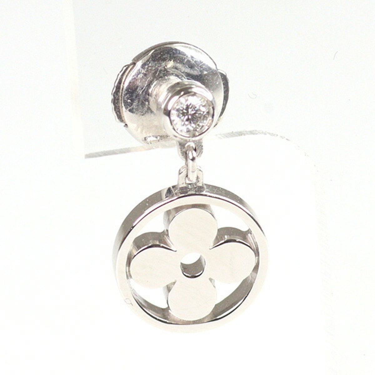 Earrings 18K White Gold