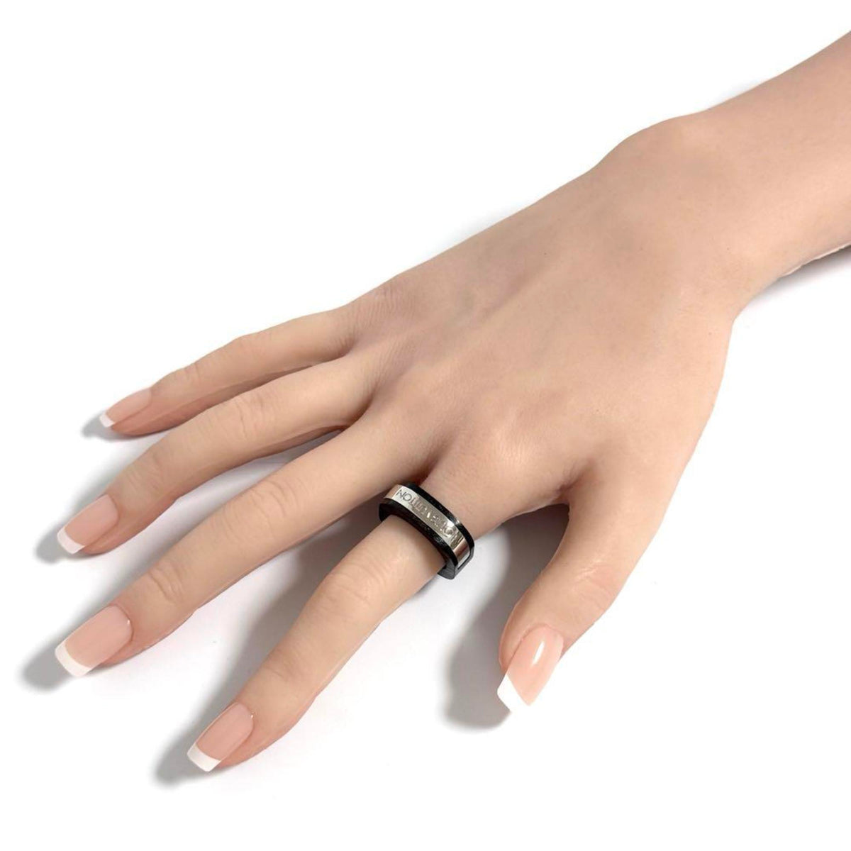Square Ring Metal and Wood