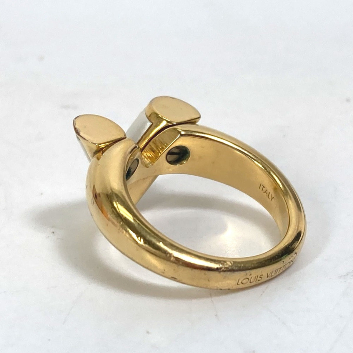 Ring Gold White
