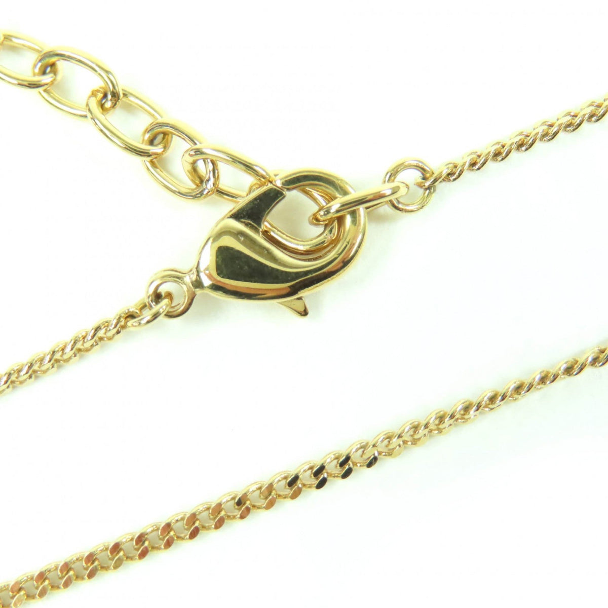 Pendant Necklace Gold With Rhinestone