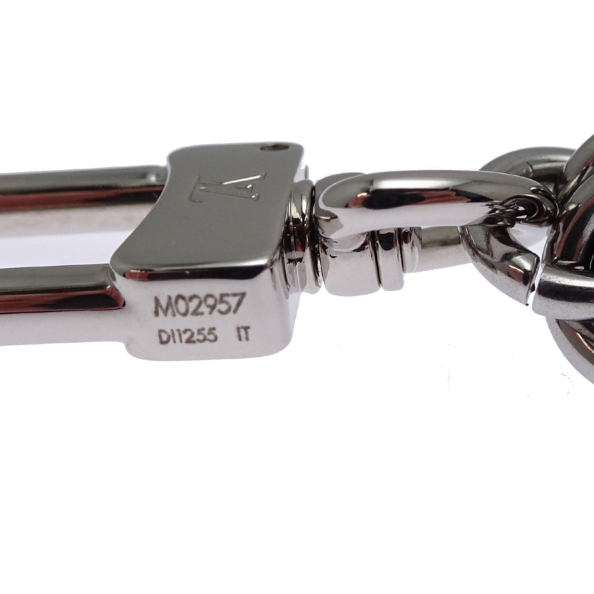 Charm Leather and Metal Black and Silver Handbag Charm