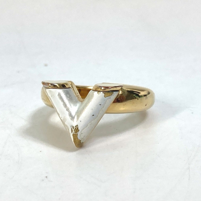 Ring Gold White