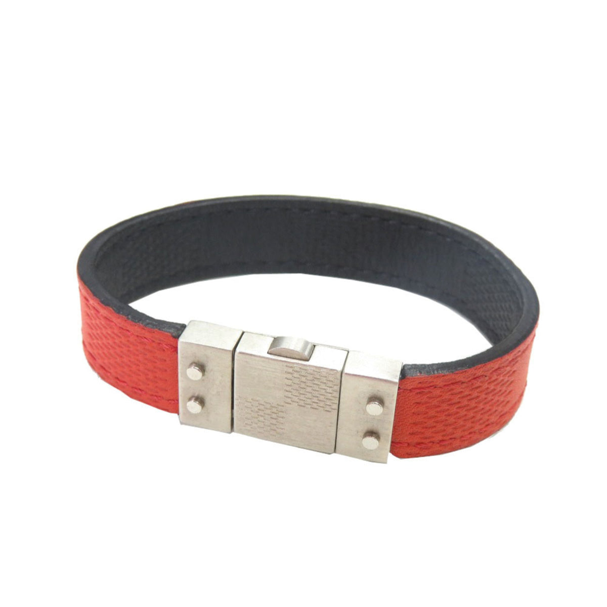 Damier Infini Bracelet Black and Red