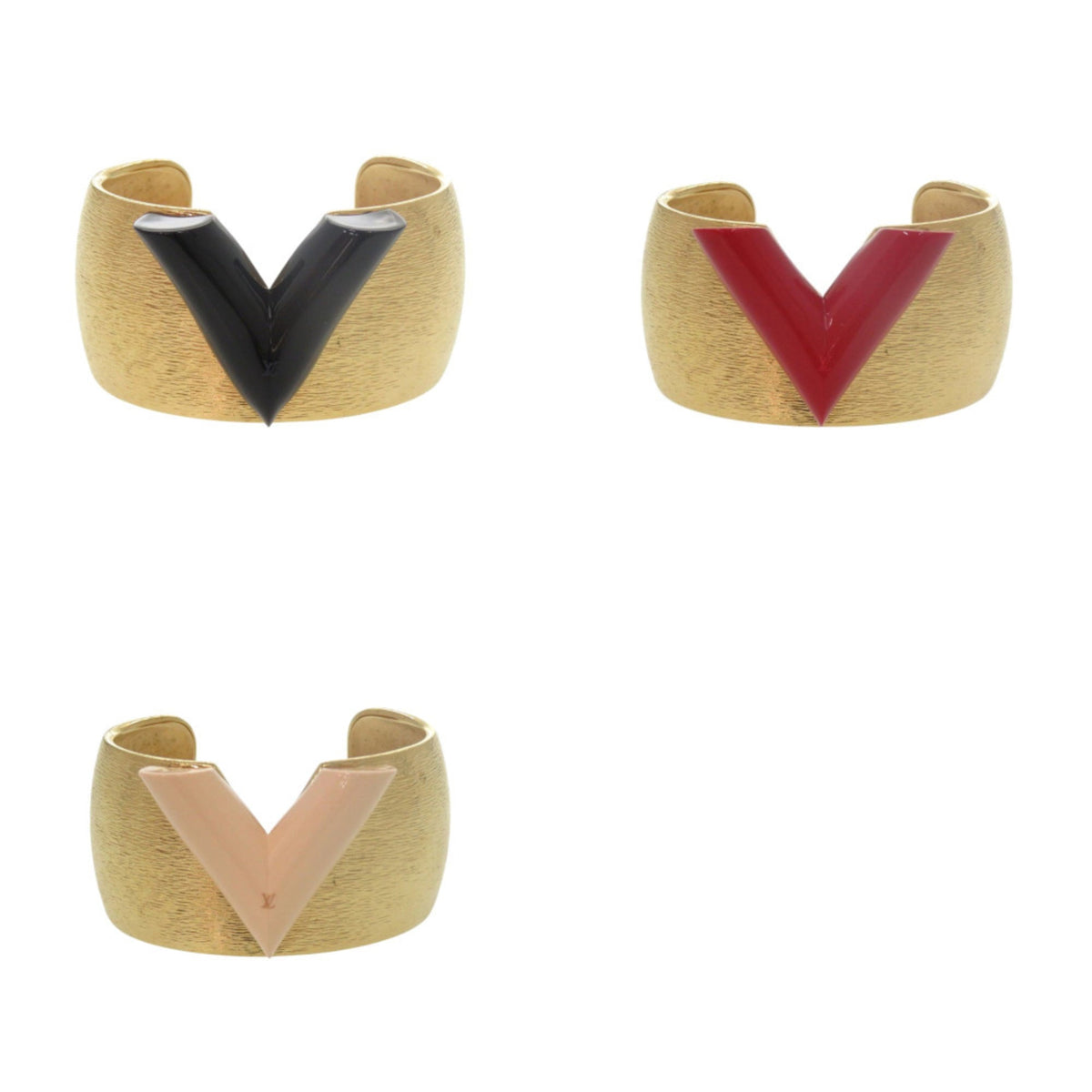 Essential V Colorama Cuff Bracelet Metal Gold