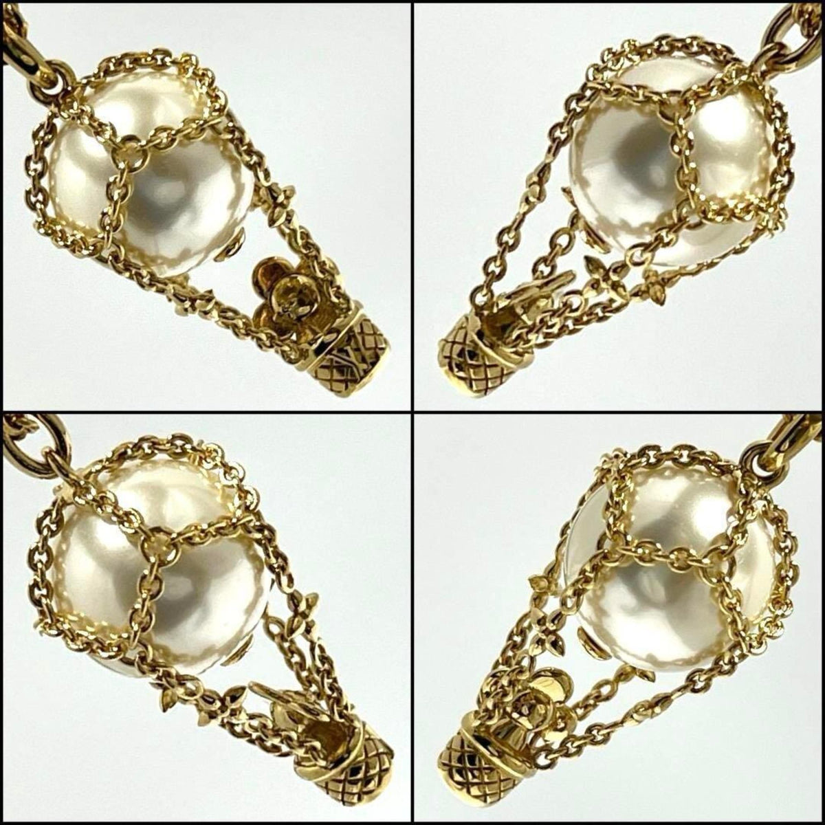 Vivienne Pendant Necklace Metal Gold