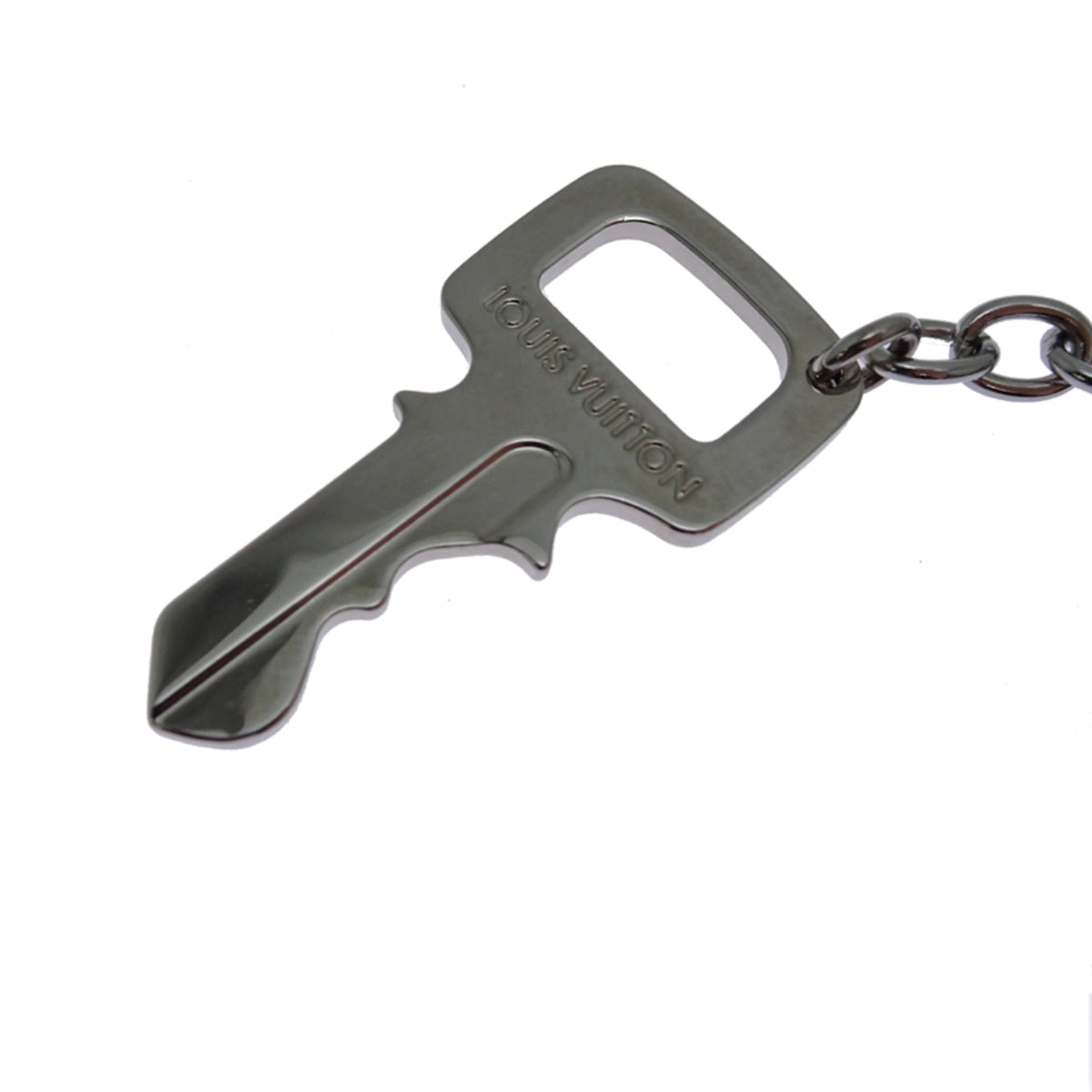 Charm Leather and Metal Black and Silver Handbag Charm