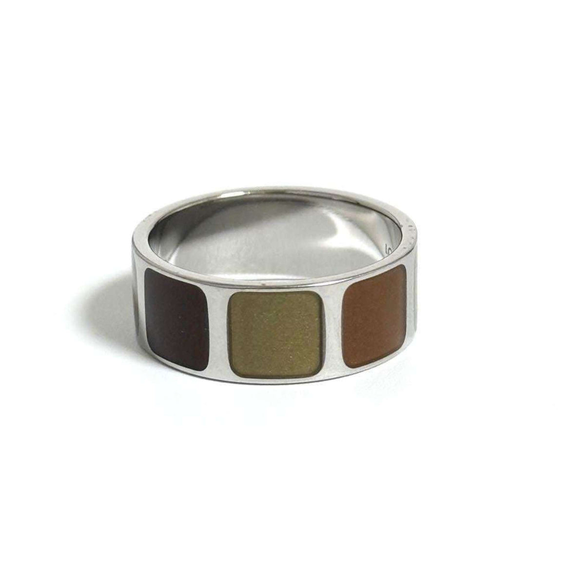 Shades Wide Ring Metal Brown