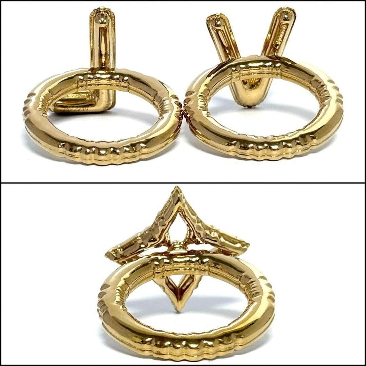 Balloon Ring Set Of 3 Metal
