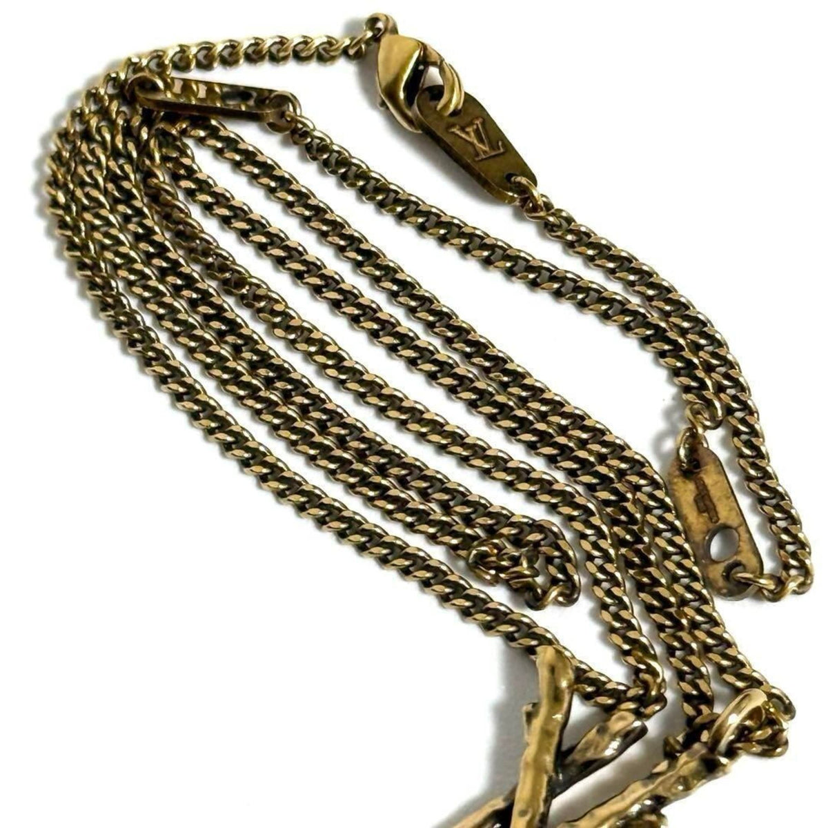 Twig Pendant Necklace Metal