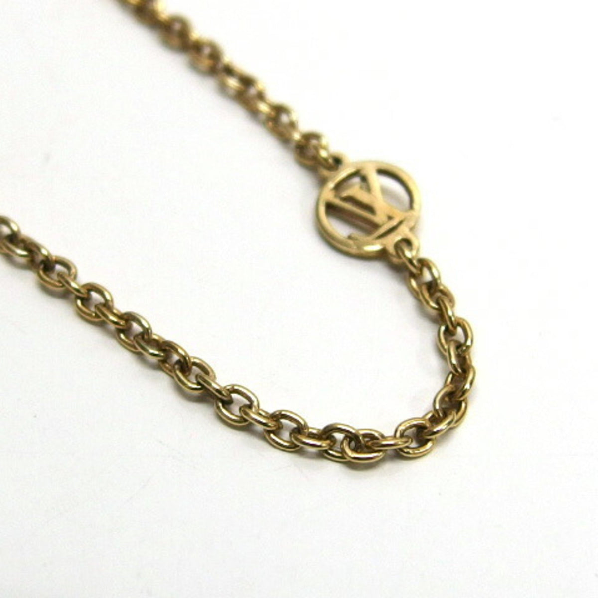Pendant Necklace Gold Metal