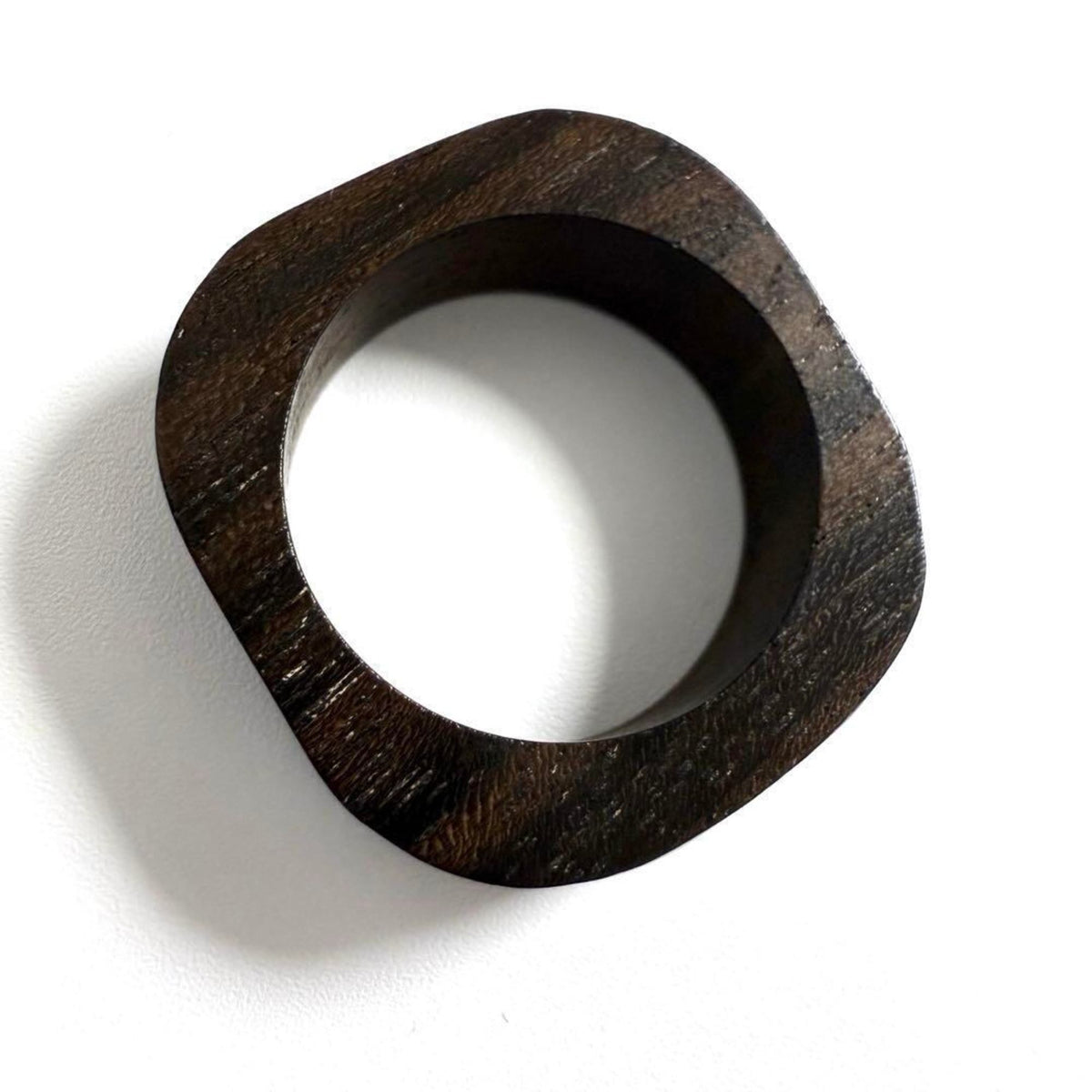 Square Ring Metal and Wood