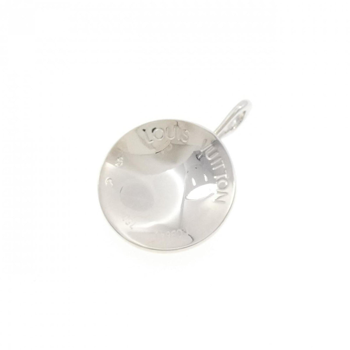 Medaille Crew Pendant Necklace 18K White Gold