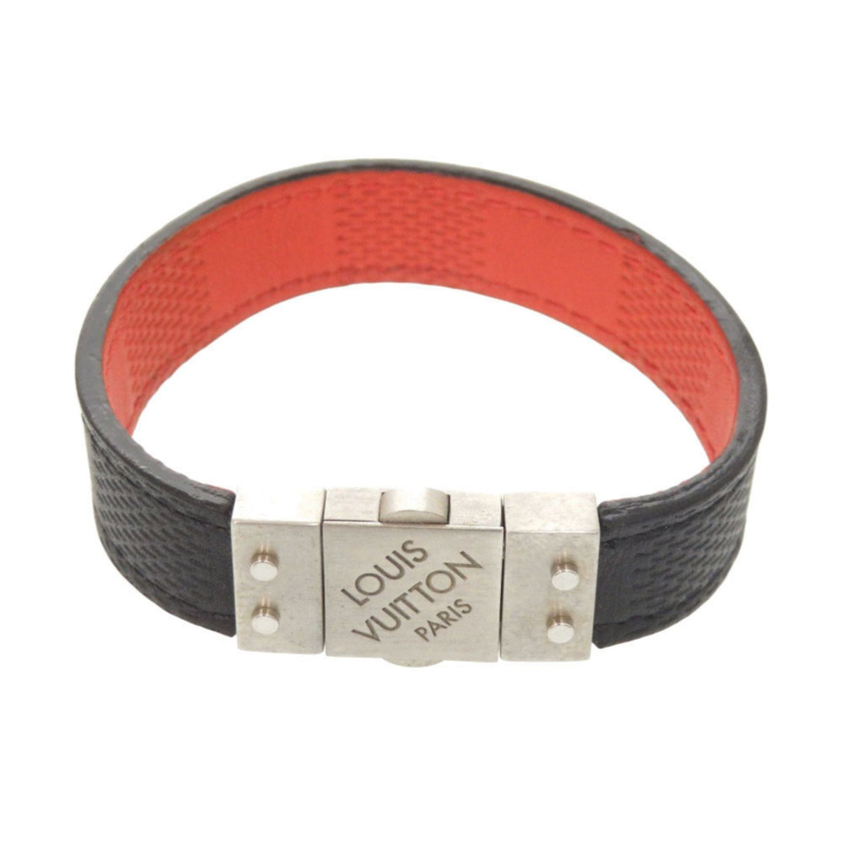 Damier Infini Bracelet Black and Red