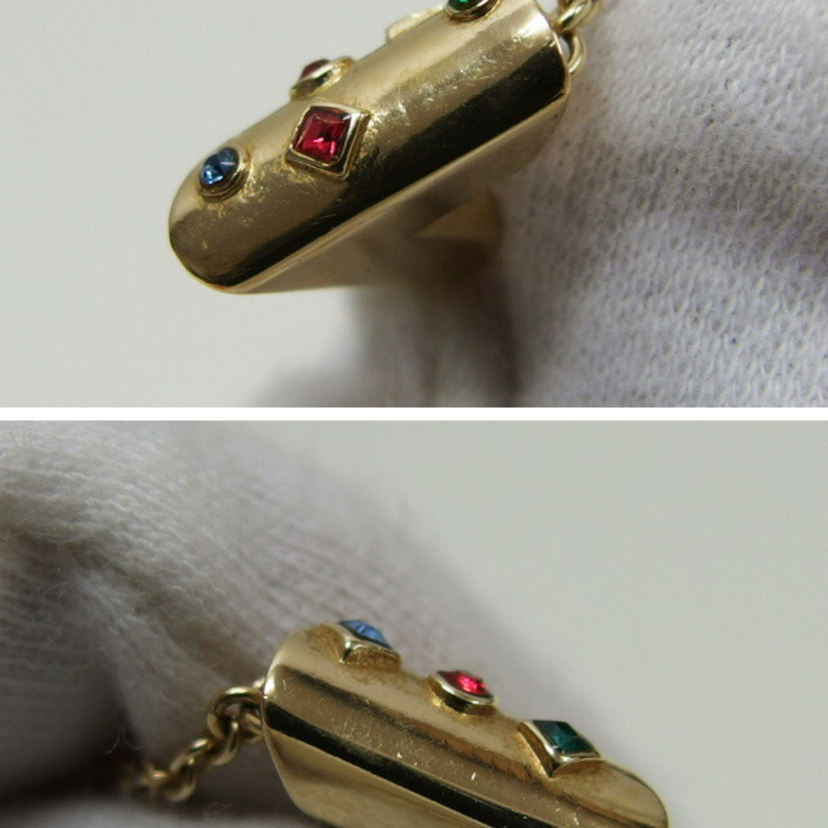 Pendant Necklace Gold Metal