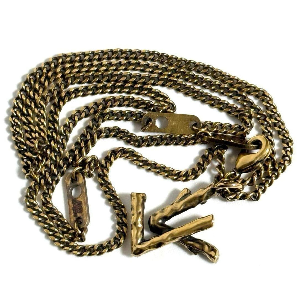 Twig Pendant Necklace Metal