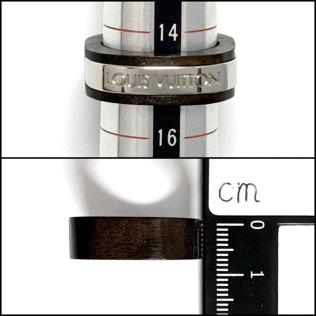 Square Ring Metal and Wood
