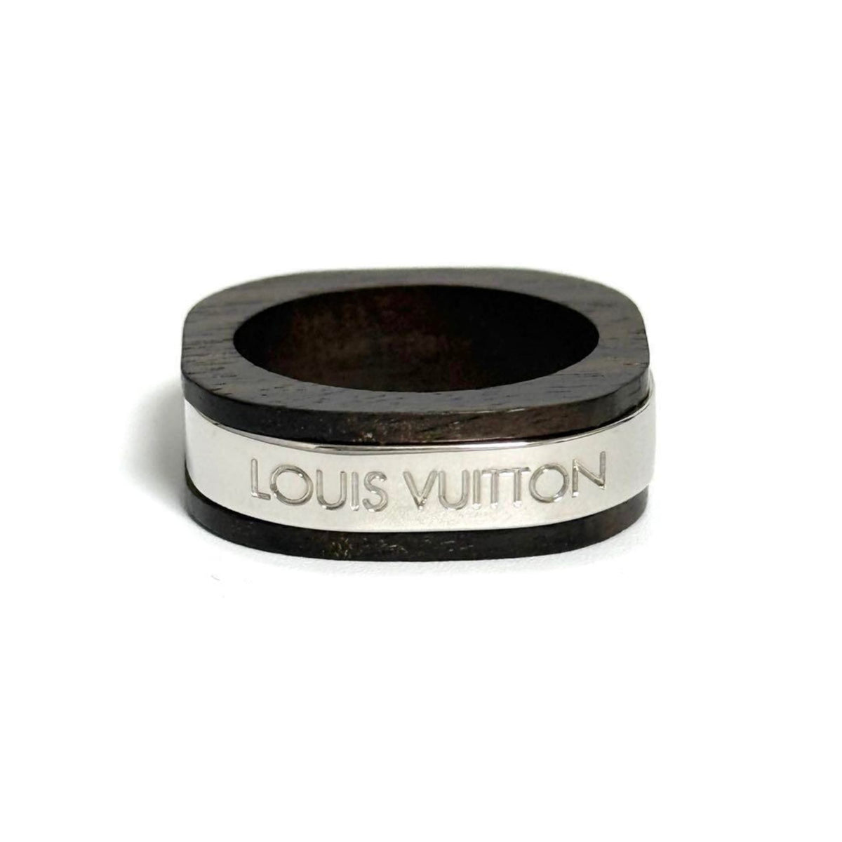 Square Ring Metal and Wood