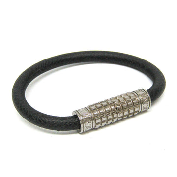 Taiga Bracelet Leather and Silver
