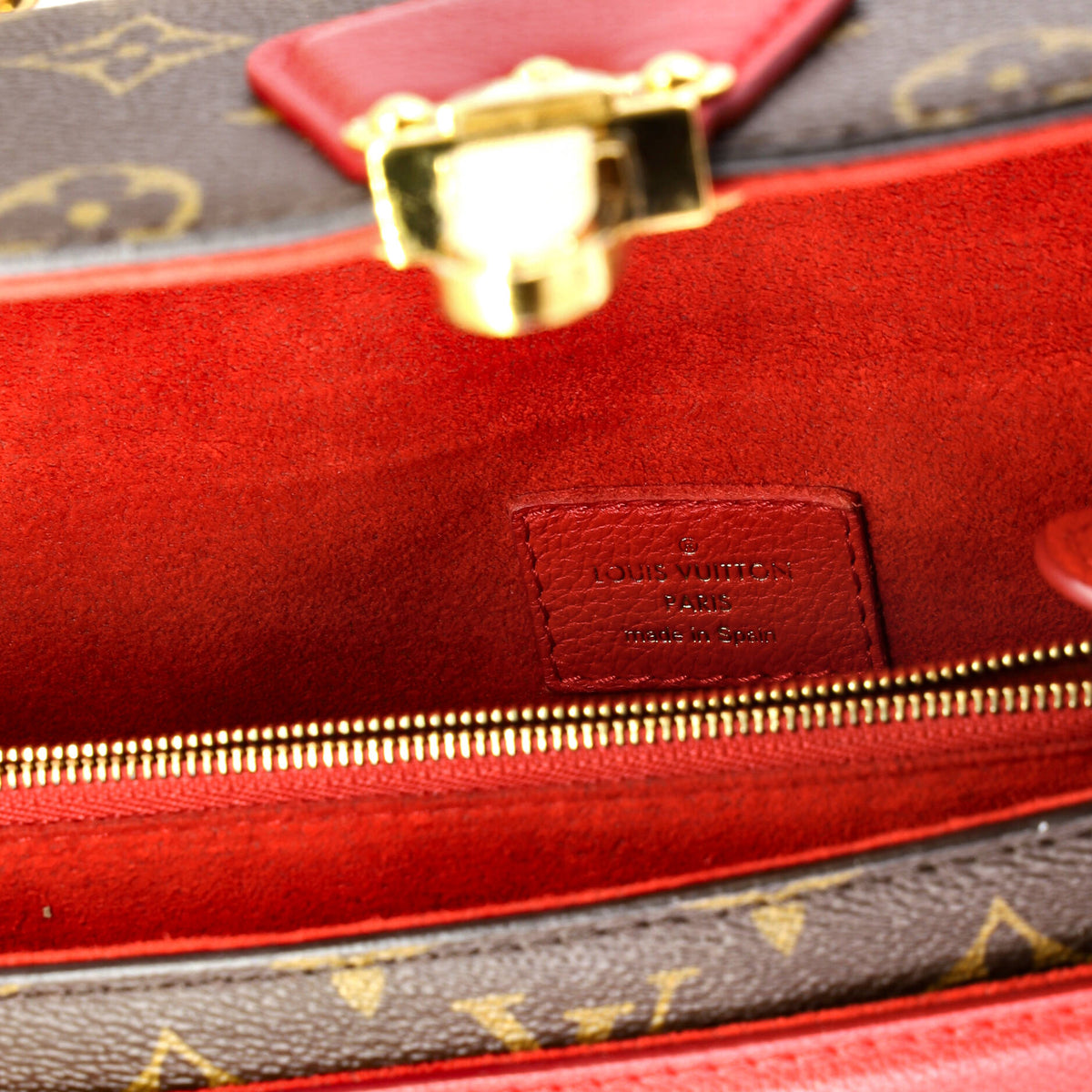 Victoire Handbag Monogram Canvas and Leather