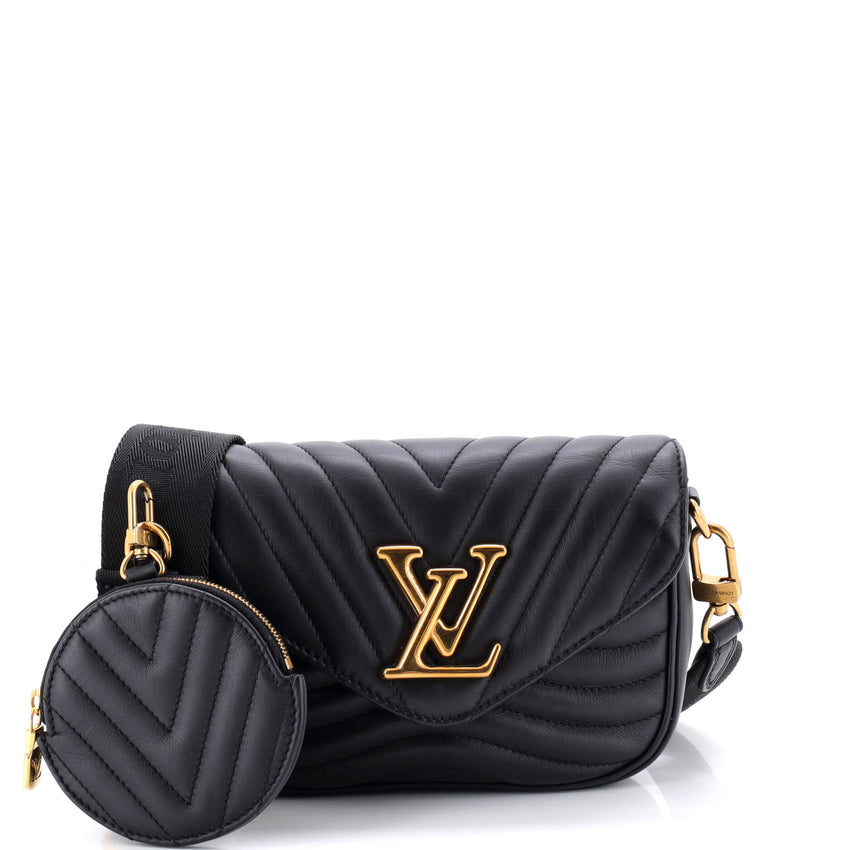 New Wave Multi Pochette Quilted Leather