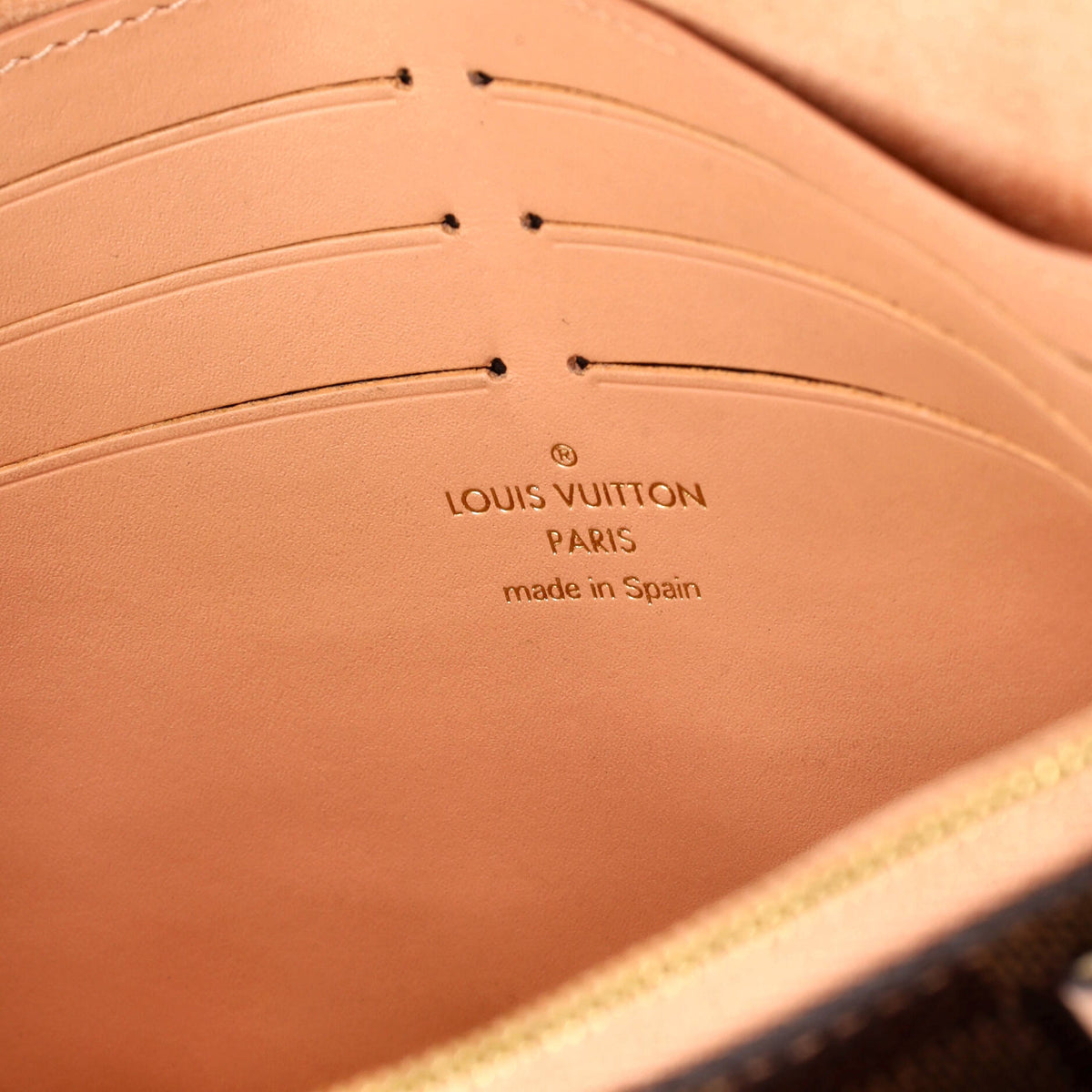 Vavin Chain Wallet NM Damier with Leather