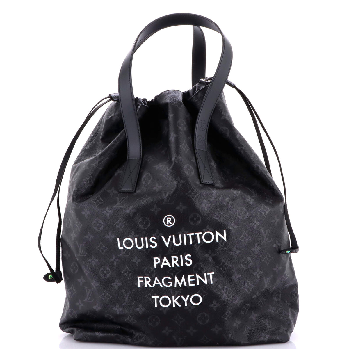 Cabas Light Drawstring Bag Flash Fragment Monogram Eclipse Canvas