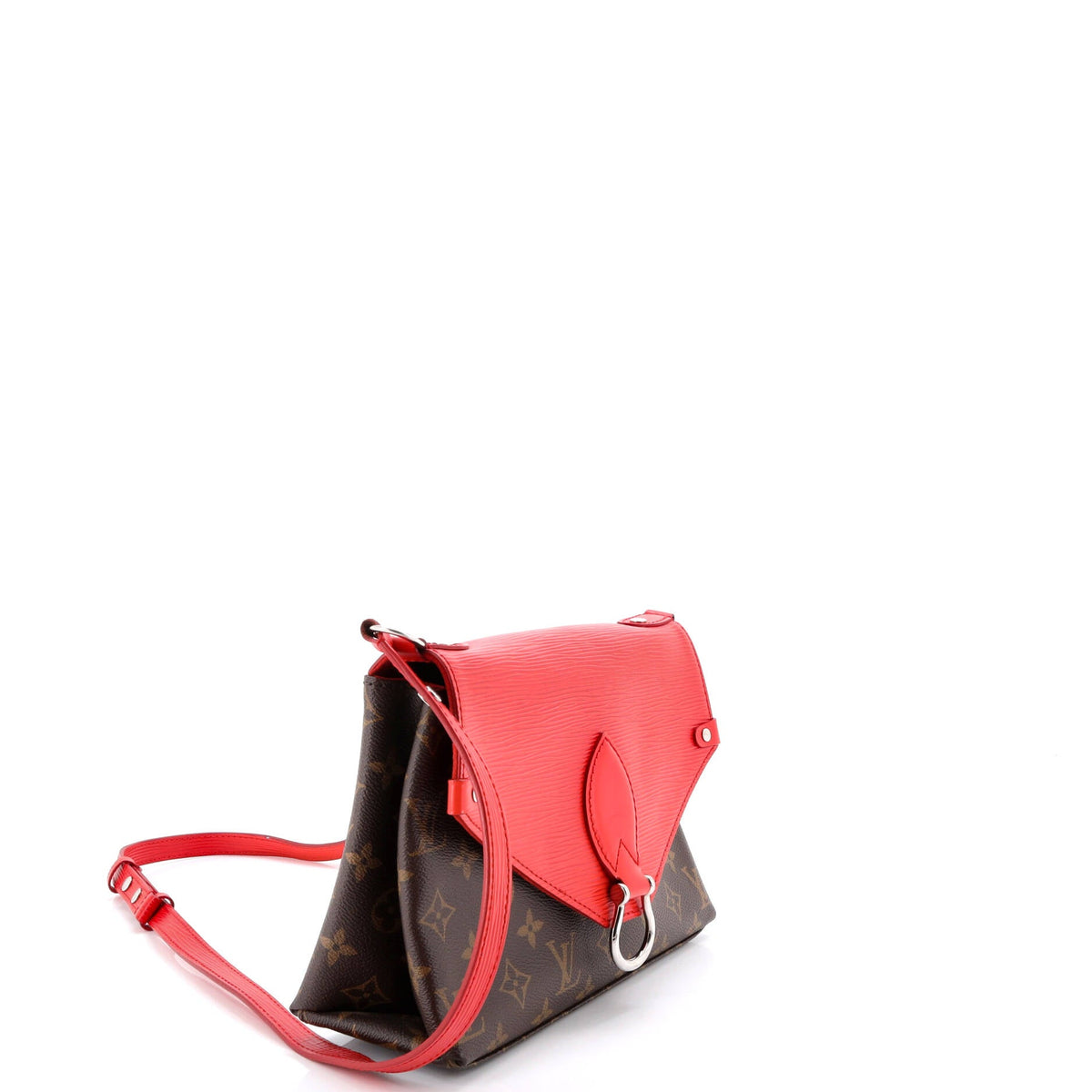 Saint Michel Handbag Monogram Canvas and Epi Leather