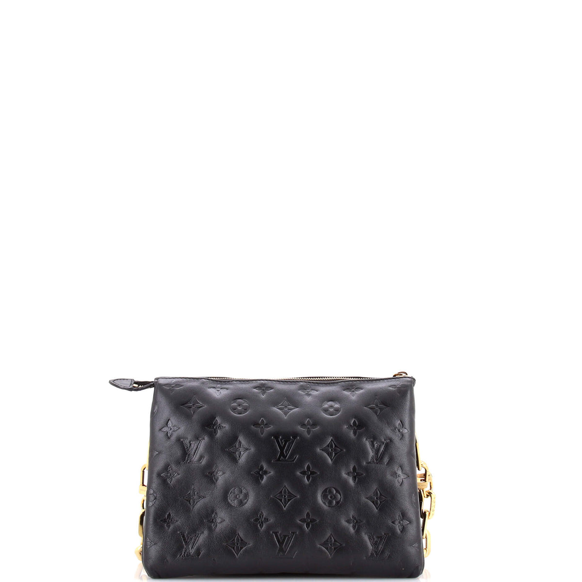 Coussin Bag Monogram Embossed Lambskin PM