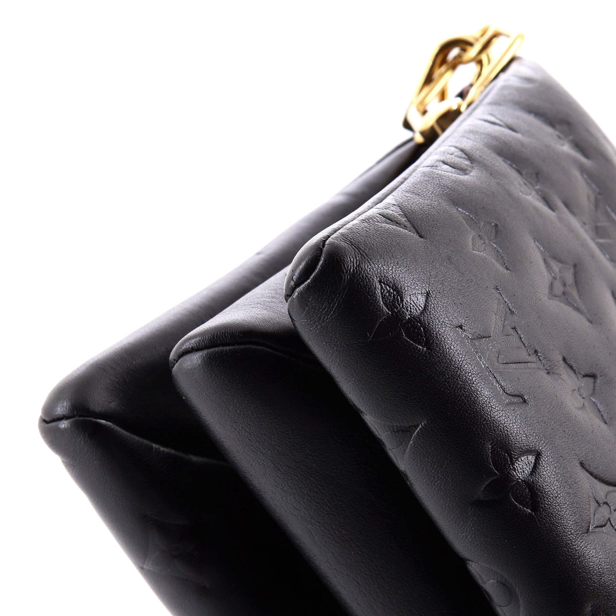 Coussin Bag Monogram Embossed Lambskin PM