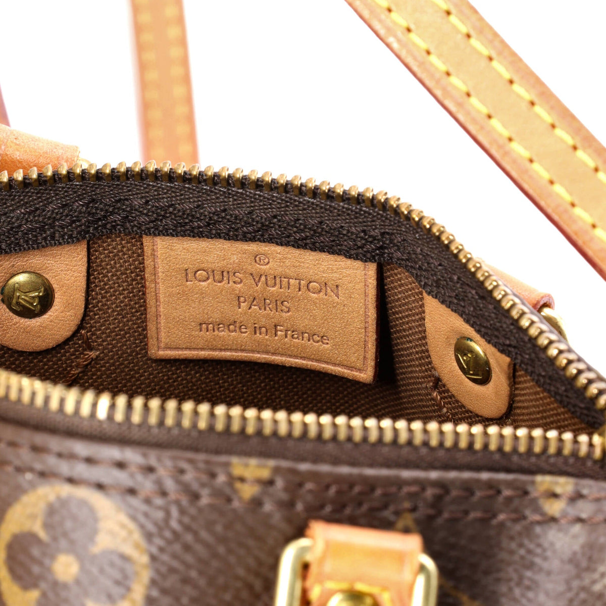 Speedy Bandouliere Bag Monogram Canvas Nano