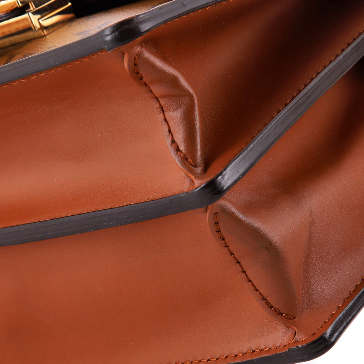 Dauphine Shoulder Bag Reverse Monogram Canvas MM