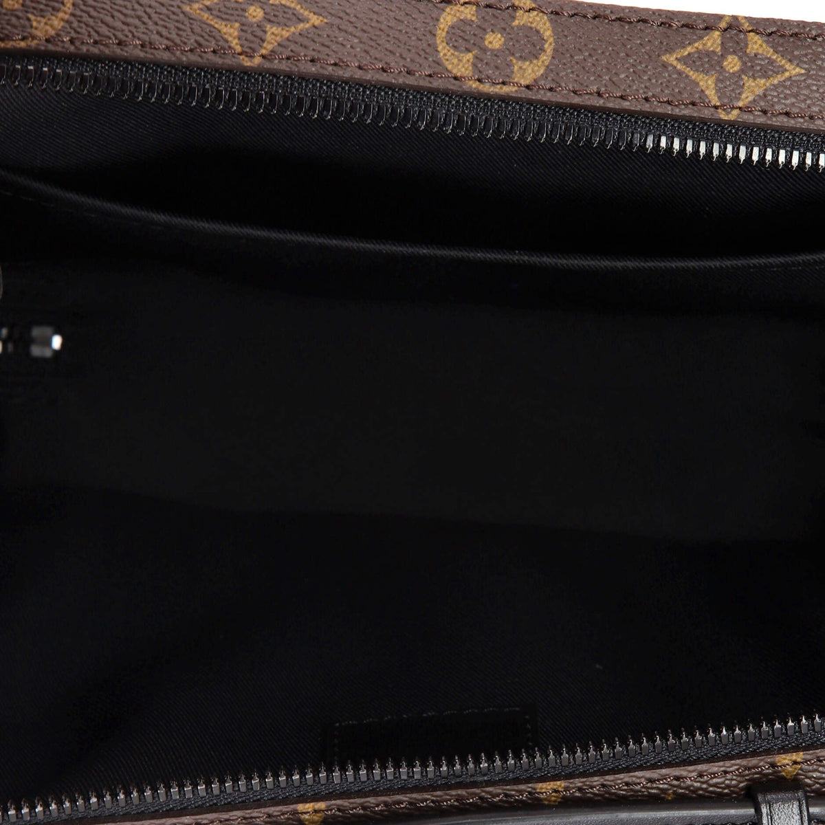 Handle Soft Trunk Bag Macassar Monogram Canvas