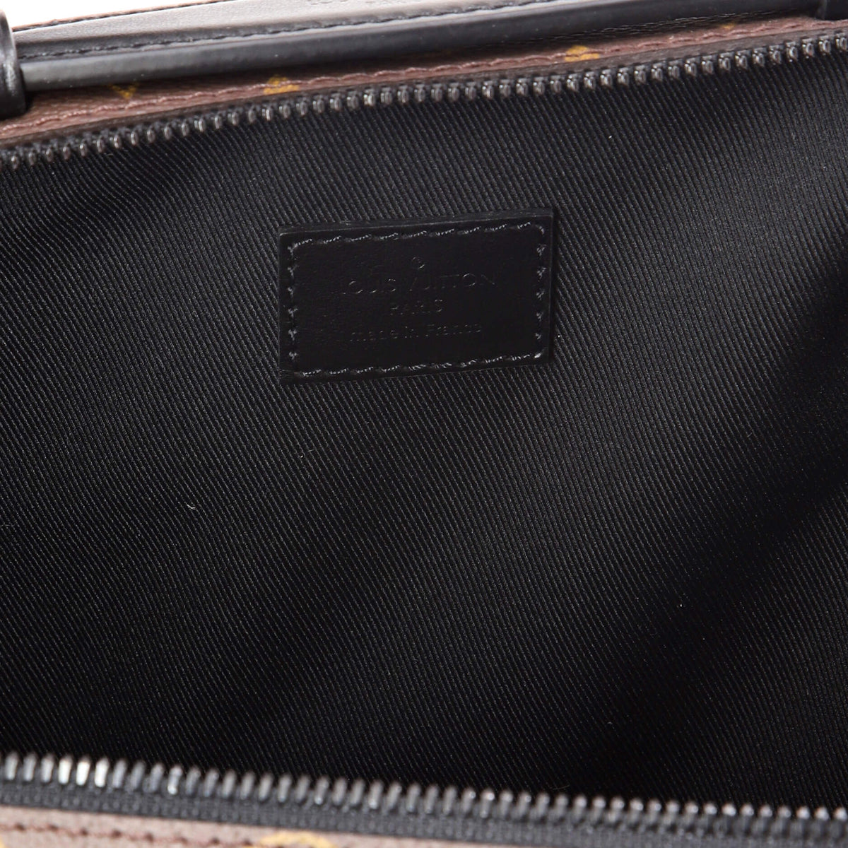 Handle Soft Trunk Bag Macassar Monogram Canvas