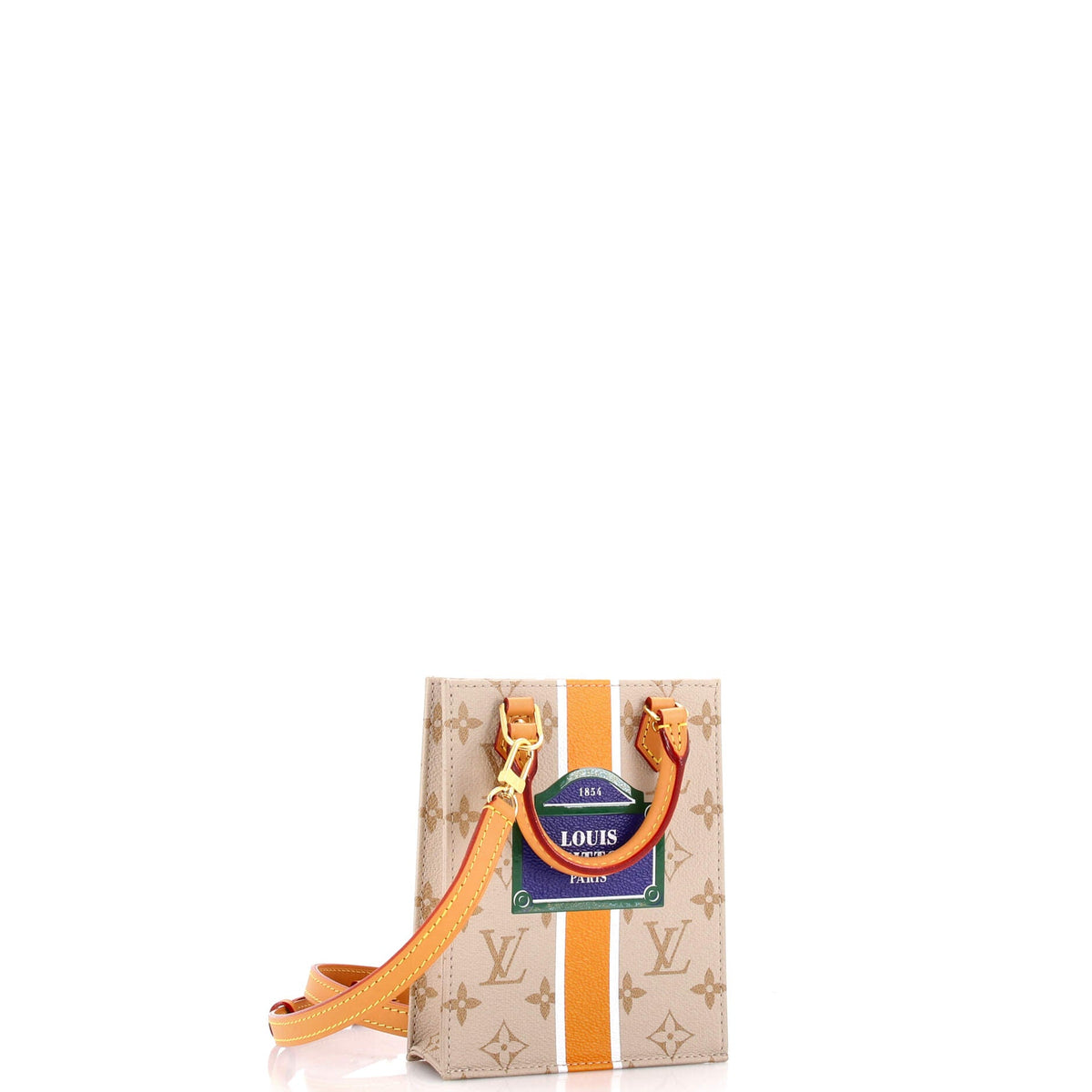 Petit Sac Plat Bag Monopaname Canvas