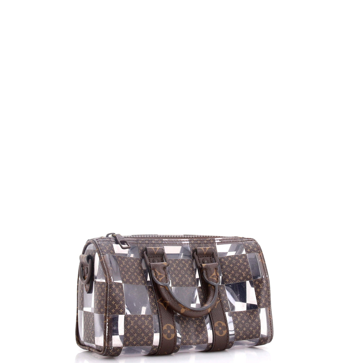 Keepall Bandouliere Bag Monogram Chess Coated Canvas and PVC 25