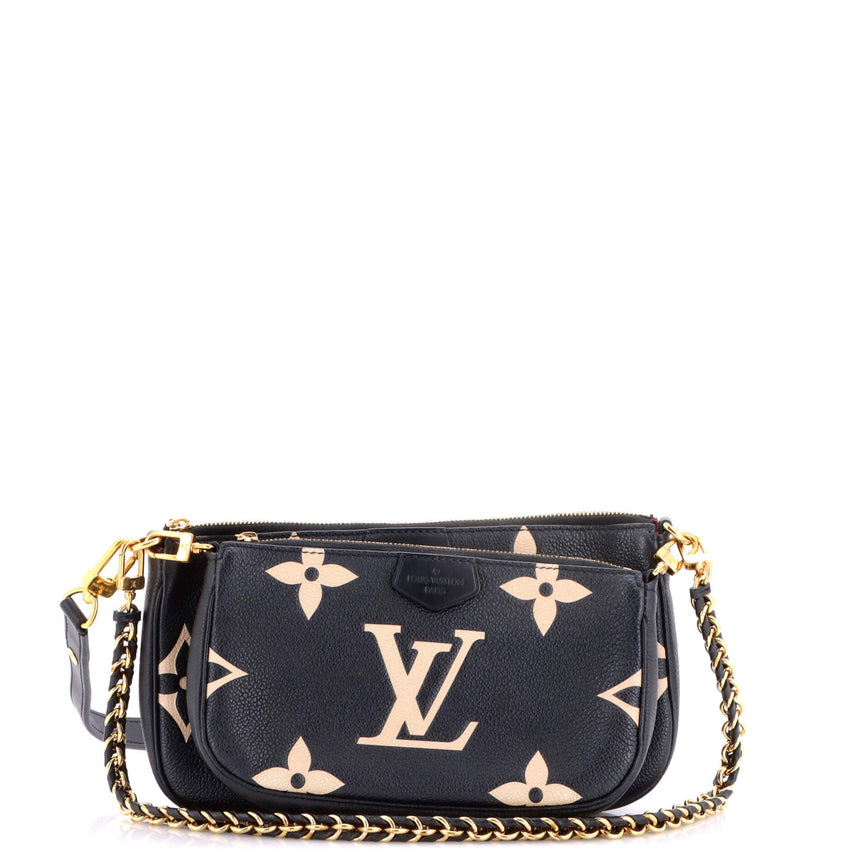 Multi Pochette Accessoires Bicolor Monogram Empreinte Giant
