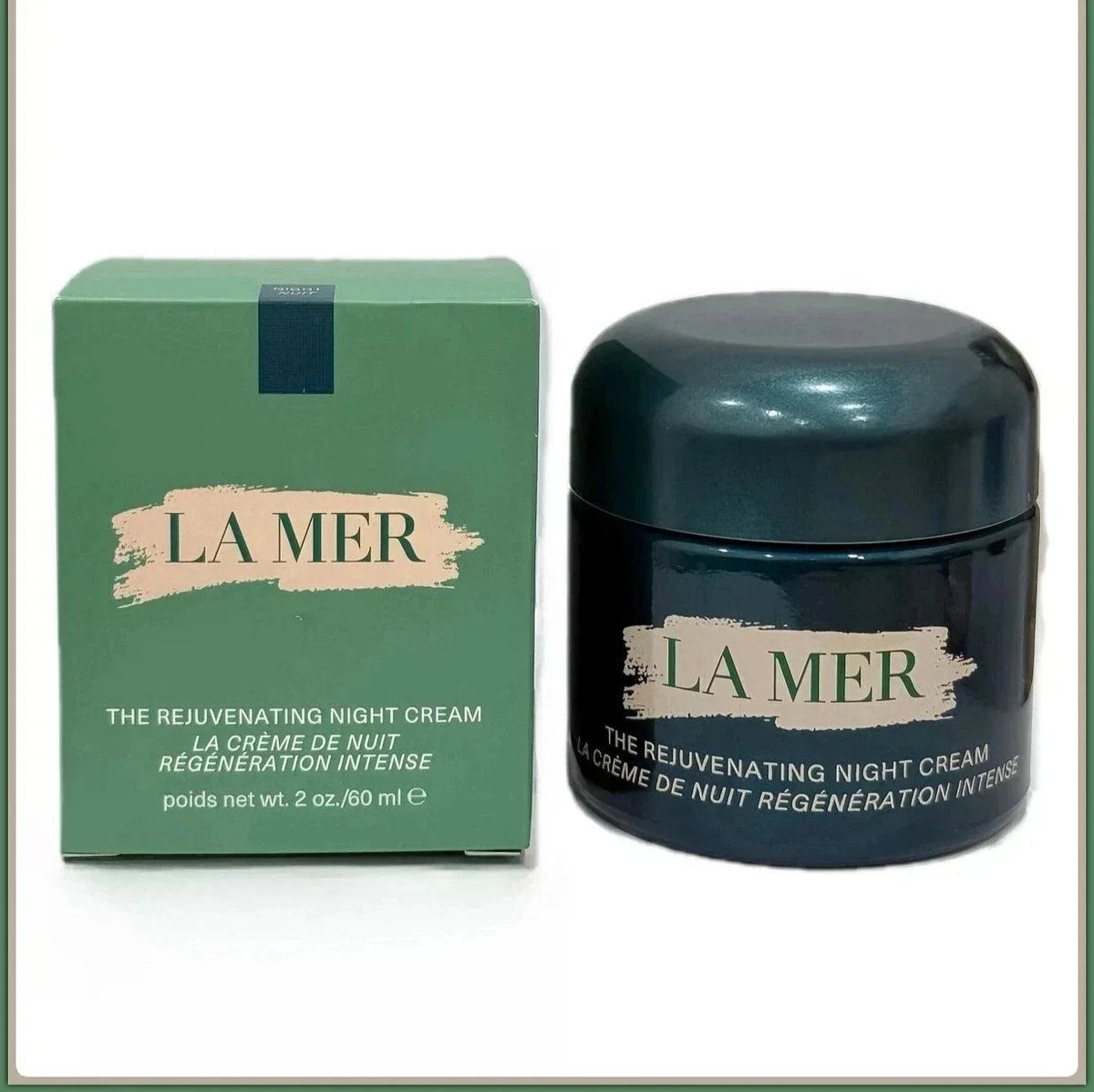 La Mer The Rejuvenating Night Cream 2 oz 60ml Moisturizer NEW Sealed