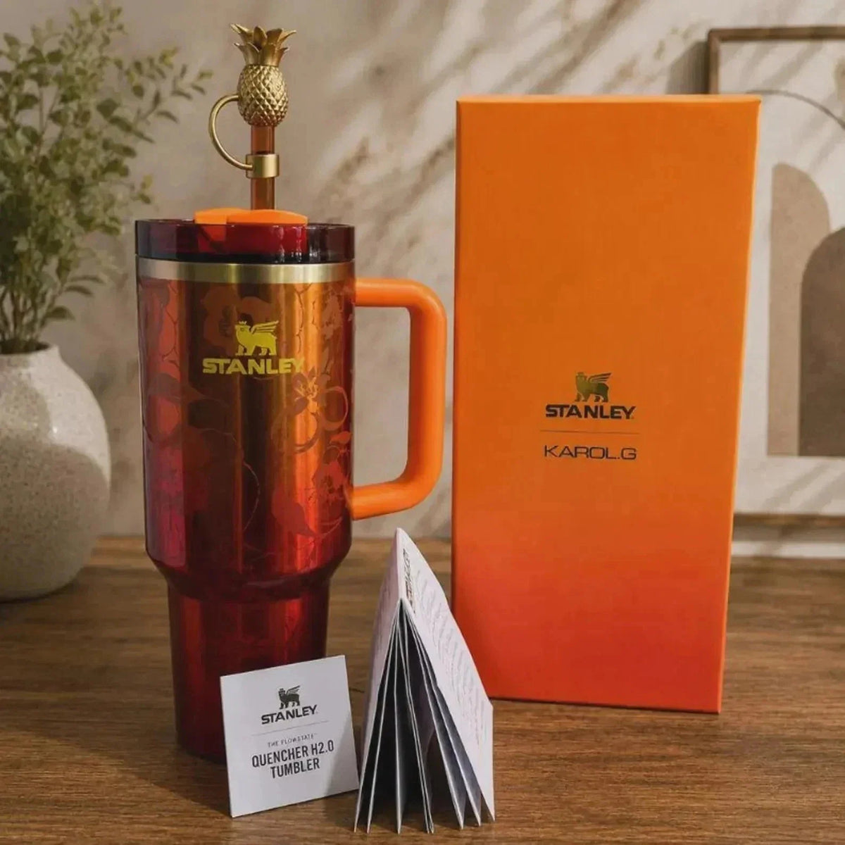 Stanley x Karol G Quencher H2.0 FlowState Tumbler 40oz Limited Edition