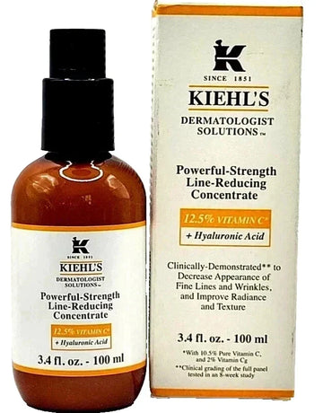 Kiehl's POWERFUL-STRENGTH Line Reducing Concentrate. 3.4 oz/100 ml Vitamin C